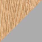 oak top / grey body