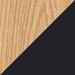 oak top / anthracite black body