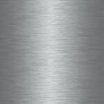 brushed stainless steel