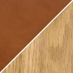 cognac saddle / oak, oil