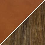 cognac saddle / oak, smoked oil