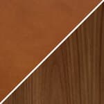 cognac saddle / walnut, oiled