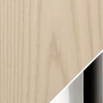 white ash with trivalent chrome leg