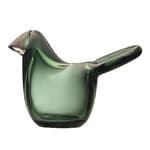 pine green body - salmon pink beak