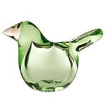 apple green body - salmon pink beak