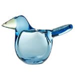 sky blue body - apple green beak