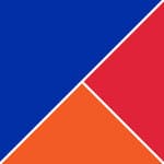 blue/red/orange