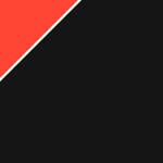 micro size - bicolor red / black