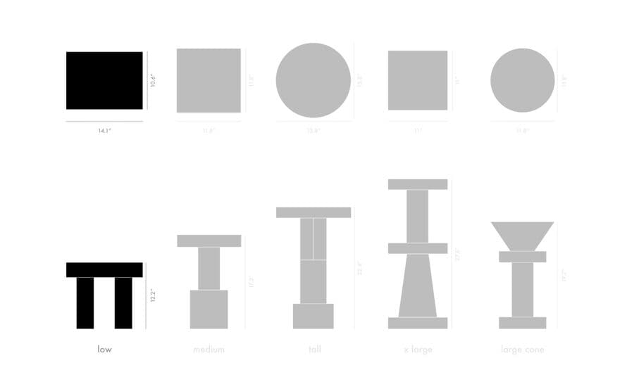 Swirl Table Low – thumbnail image #7