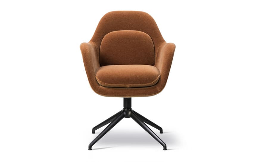swoon chair with swivel base – thumbnail image #1