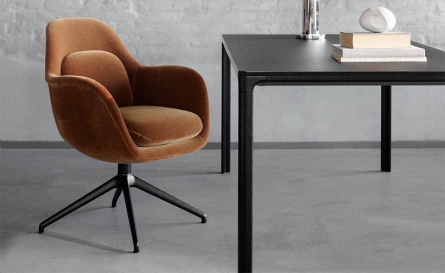 swoon chair with swivel base – thumbnail image #4