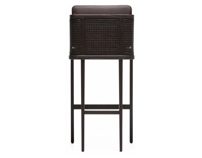 throne breakfast barstool with rattan 272p – thumbnail image #5