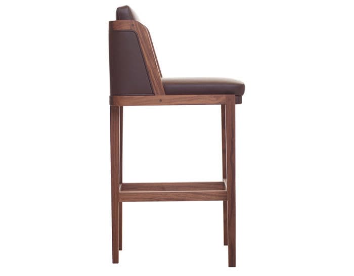 throne breakfast barstool 271p with upholstery – thumbnail image #2