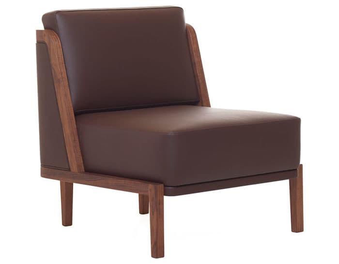 throne lounge chair 269 with upholstery – thumbnail image #1