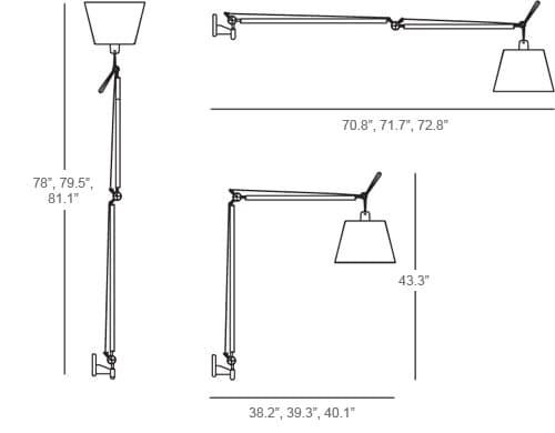tolomeo mega wall lamp – thumbnail image #4