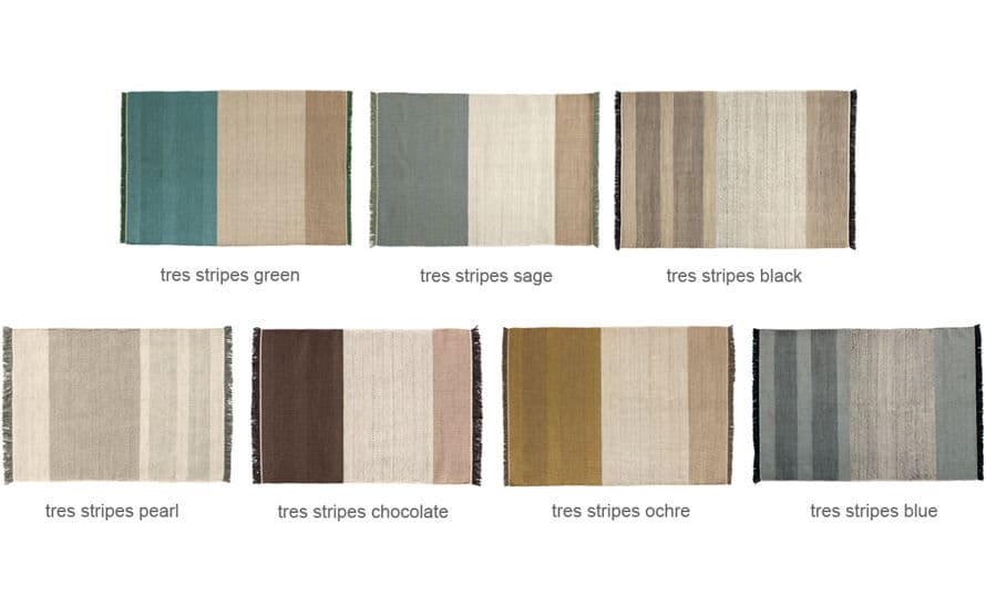 tres stripes rug – thumbnail image #5
