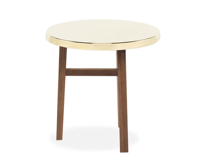 trio side table with brass top 754sb – thumbnail image #3