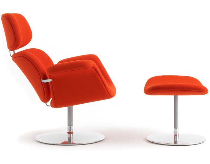 pierre paulin tulip chair & ottoman – thumbnail image #1