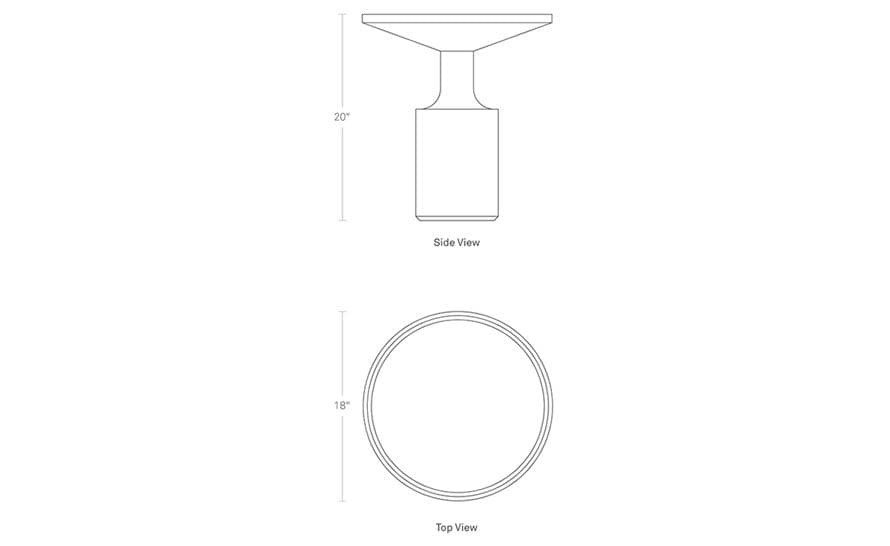 turn tall side table – thumbnail image #6