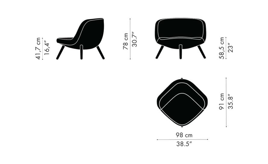 via57 lounge chair – thumbnail image #9