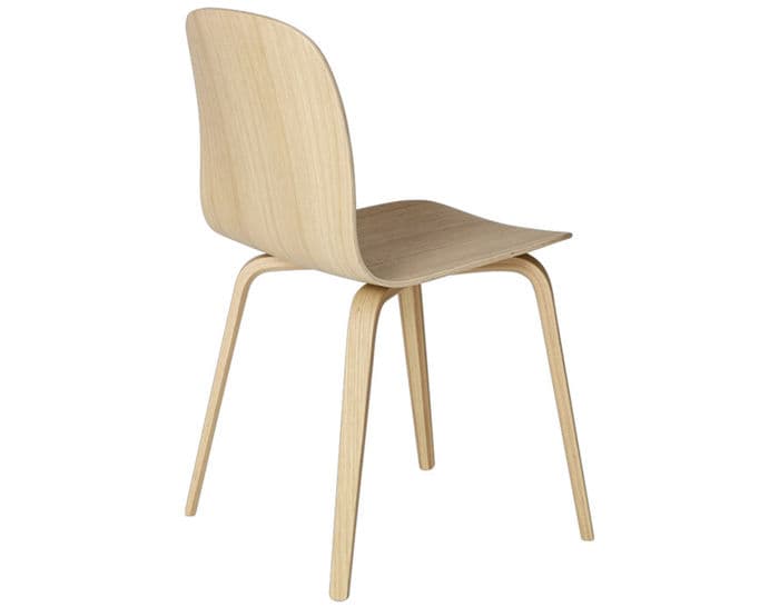 visu chair with wood base – thumbnail image #6