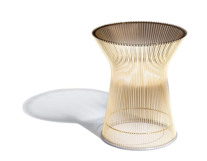 platner gold plated side table – thumbnail image #2