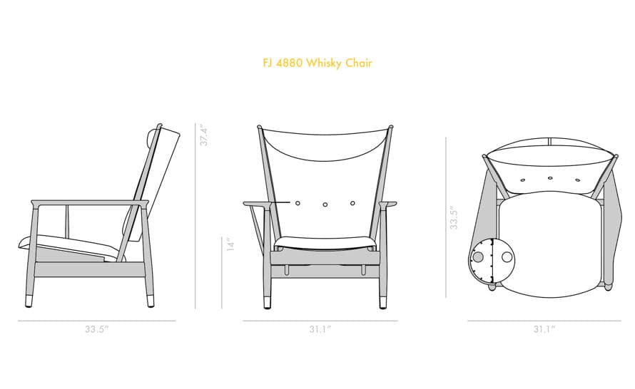 Finn Juhl Whisky Chair – thumbnail image #19