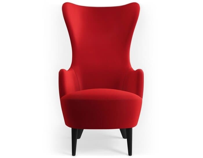 wingback lounge chair – thumbnail image #1