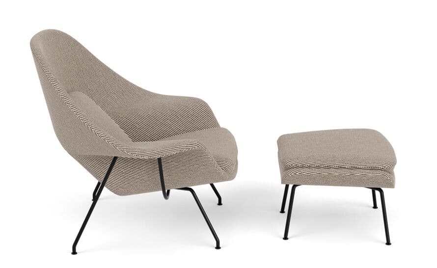 womb lounge chair & ottoman – thumbnail image #2