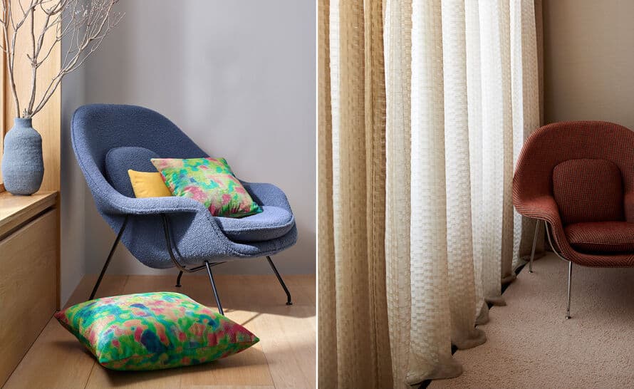 womb lounge chair & ottoman – thumbnail image #10