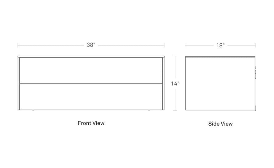 wonder wall 2.0 two drawer cabinet – thumbnail image #12