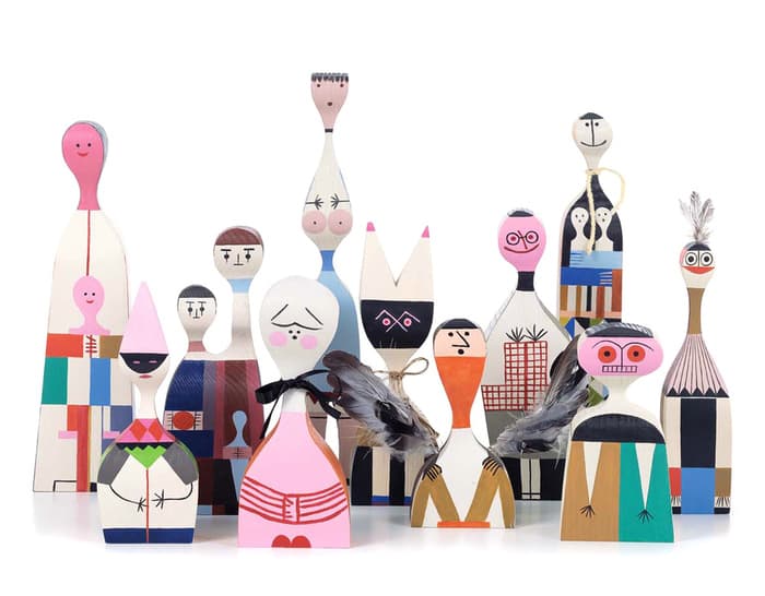 wooden dolls by alexander girard – thumbnail image #1