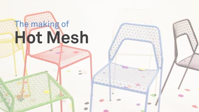 hot mesh lounge chair video