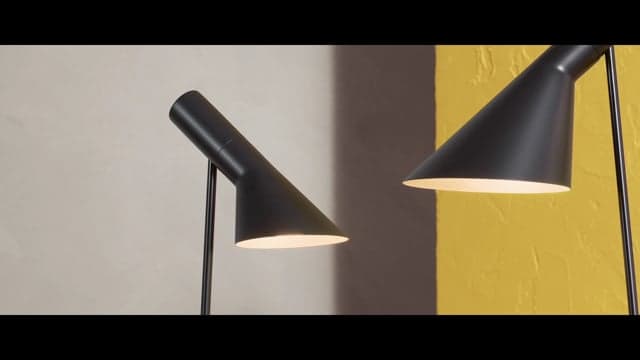 arne jacobsen table lamp video