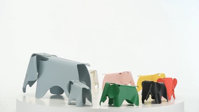 eames elephant plastic standard video
