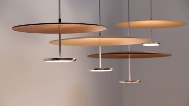 sky dome wood pendant light video