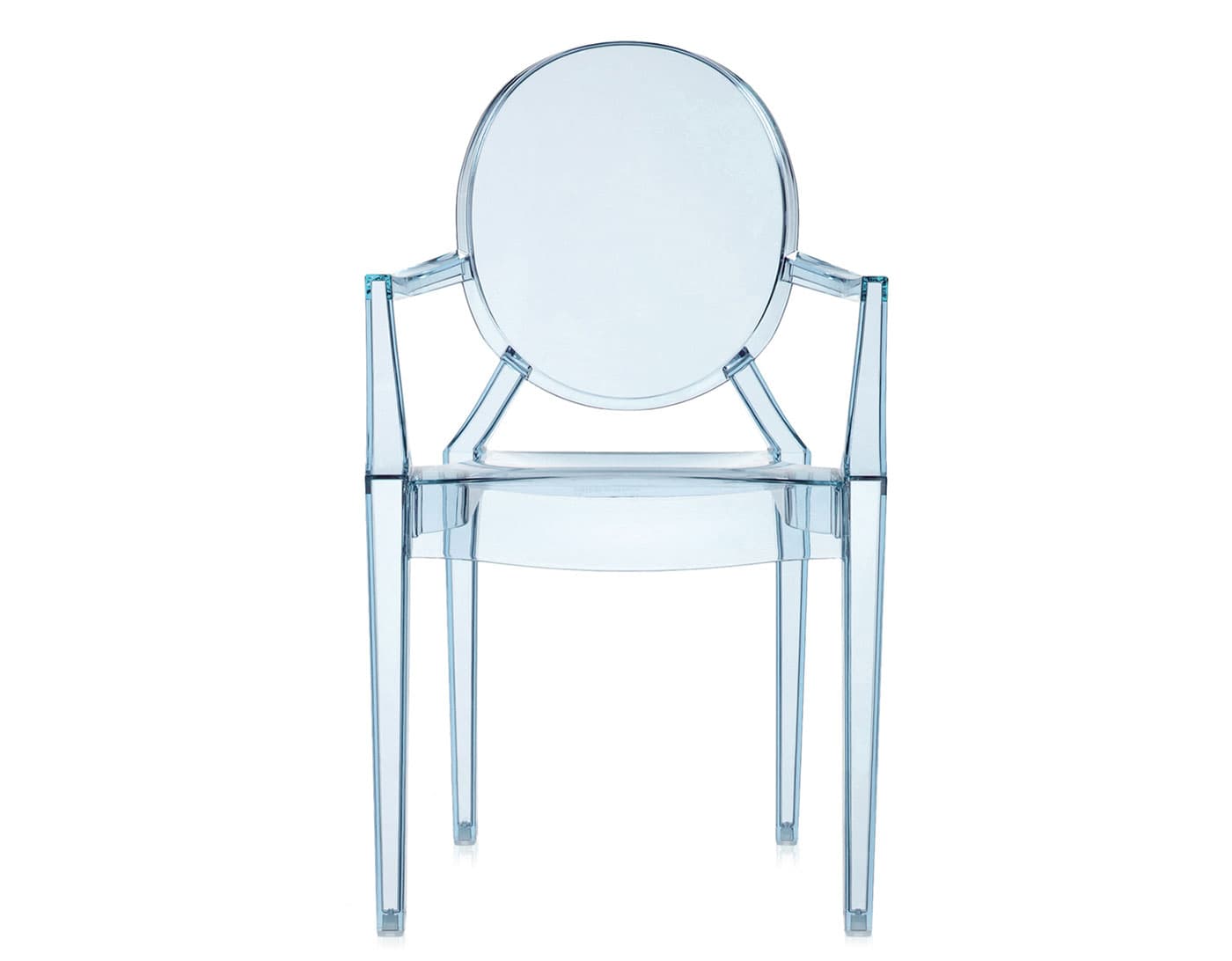 lou lou ghost child's chair / one chair / transparent light blue