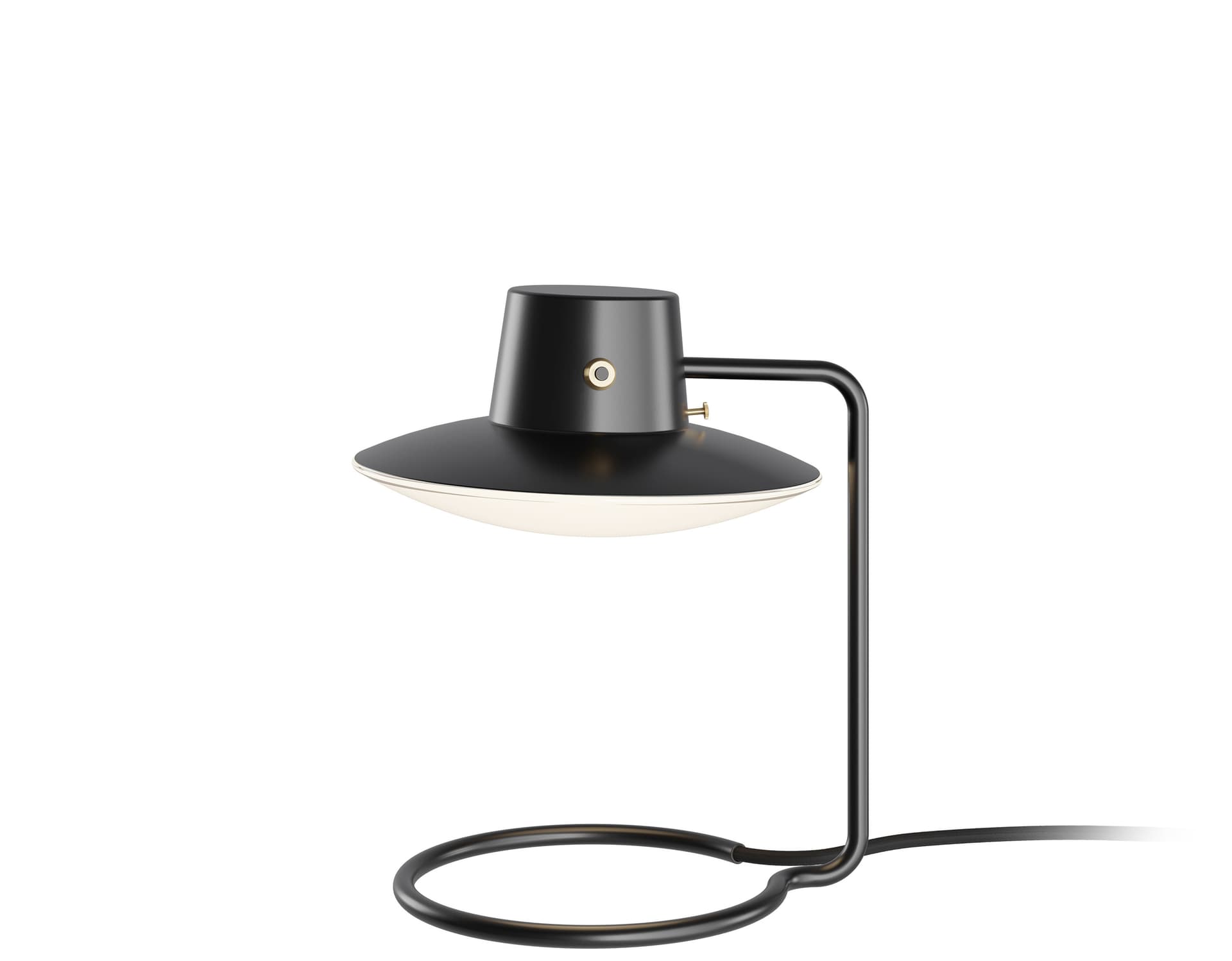 AJ Oxford Table Lamp / low / metal top shade