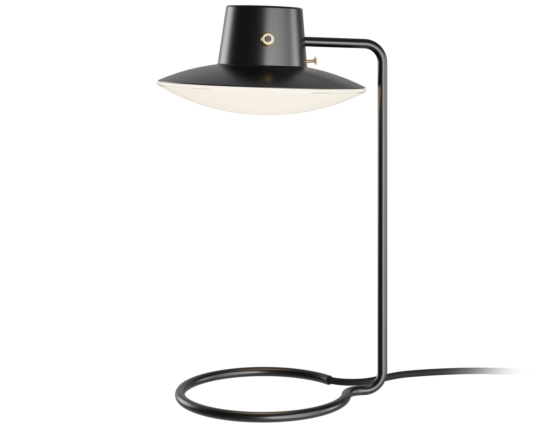 AJ Oxford Table Lamp / tall / metal top shade