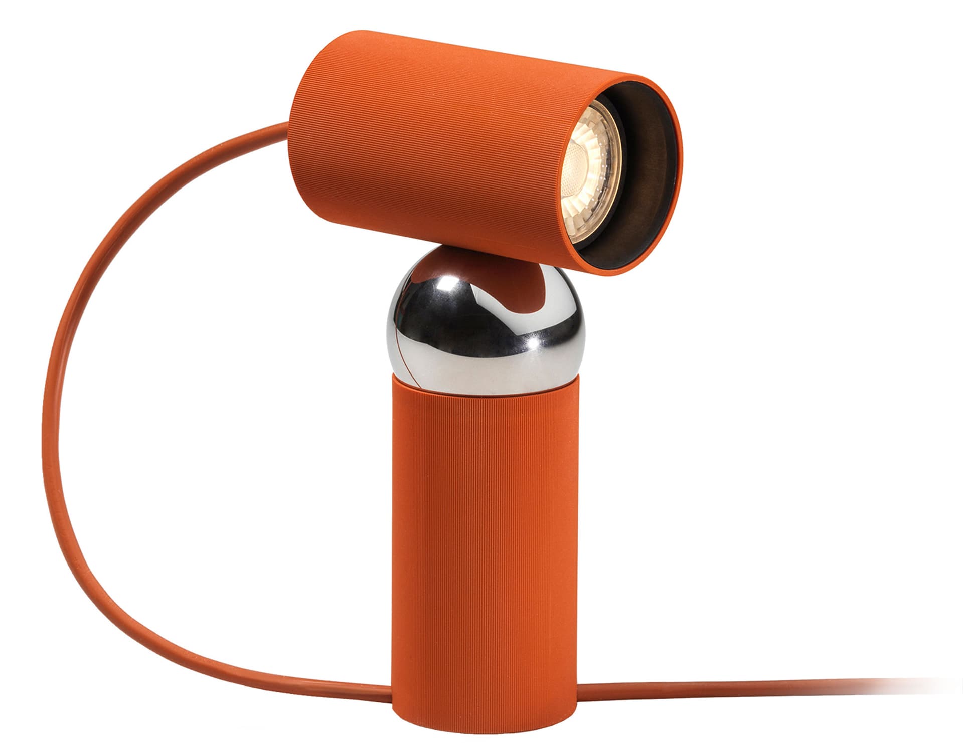 Bilboquet Table Lamp / tomato