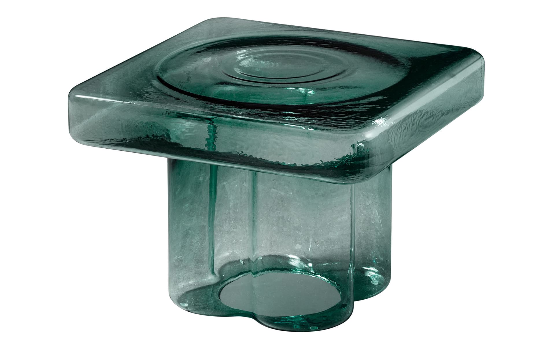 Soda Table Square / petrol green