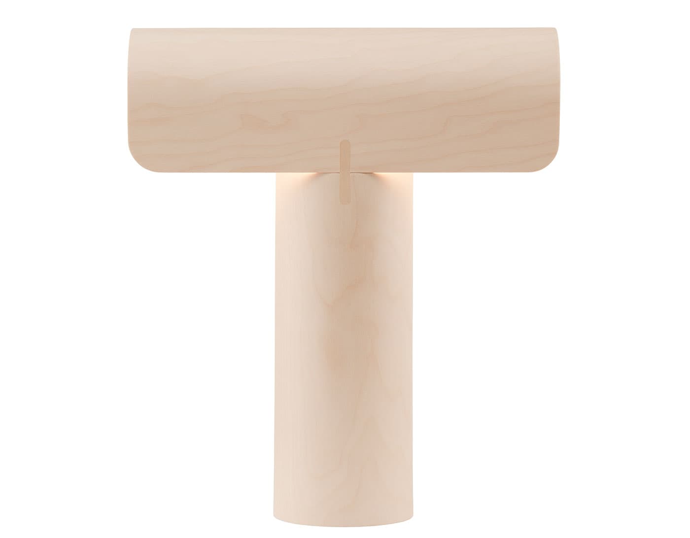 Teelo 8020 Table Lamp / birch / white cord