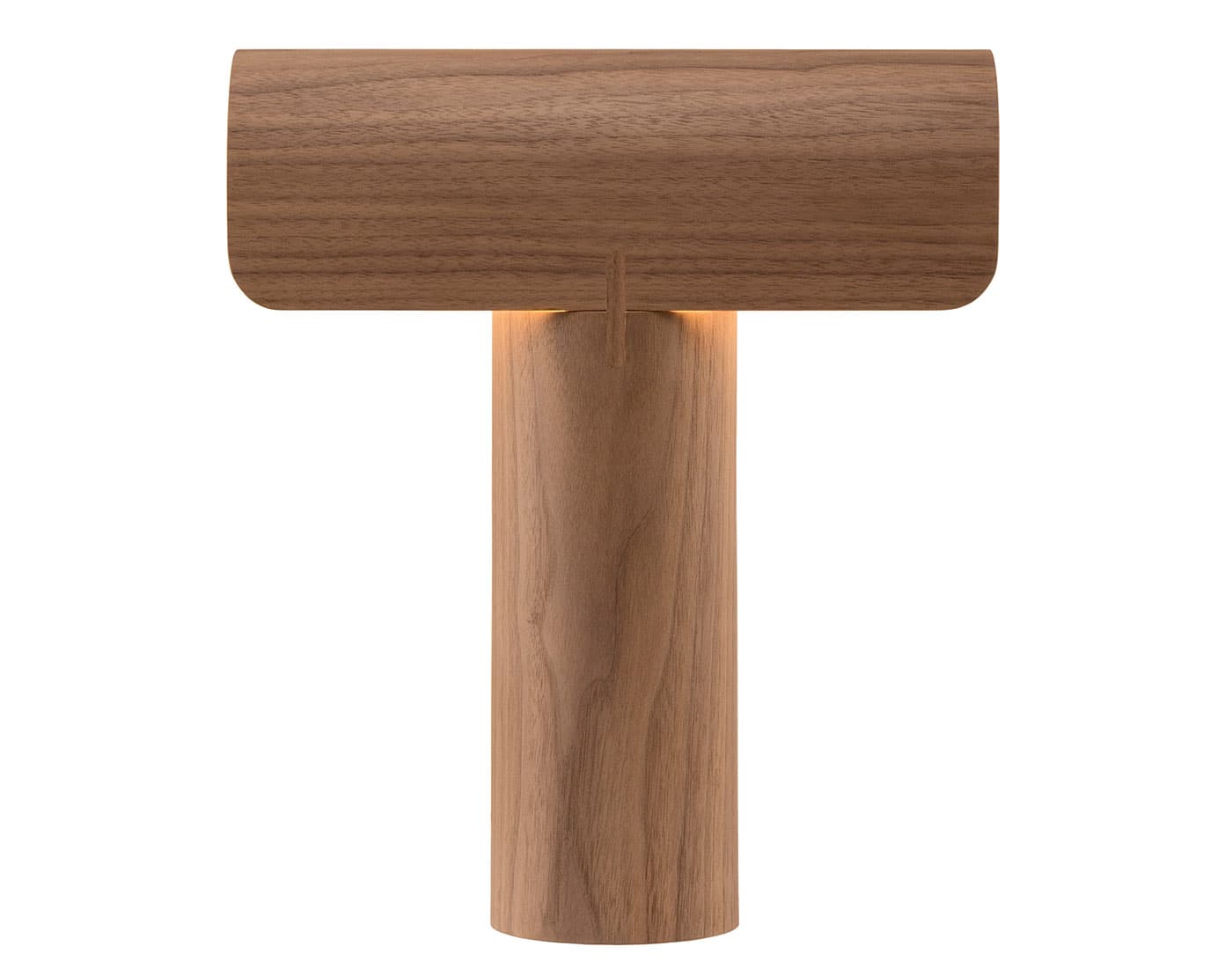 Teelo 8020 Table Lamp / walnut / white cord
