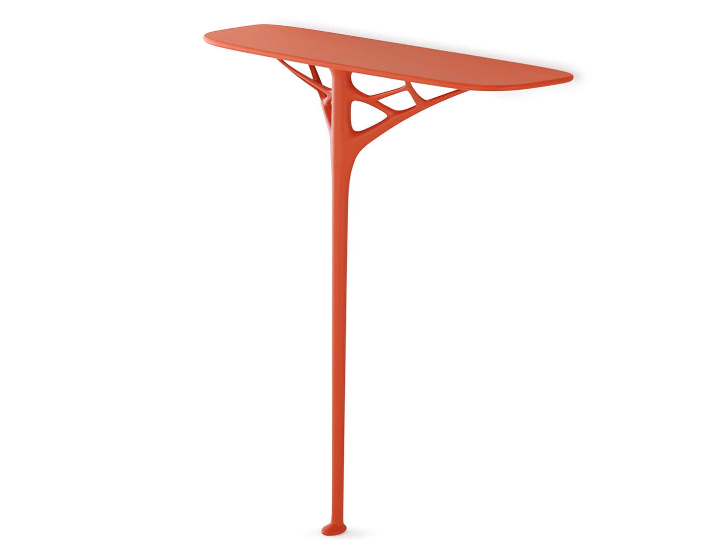 A.I. Console Table / rusty orange