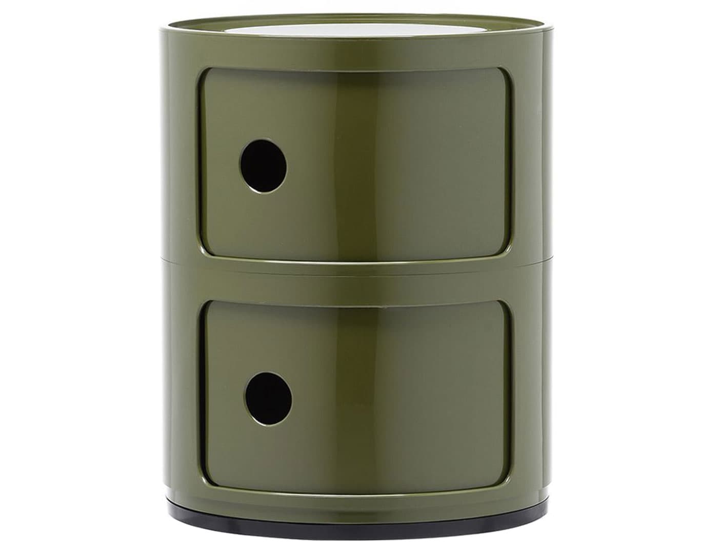componibili two level storage module / green