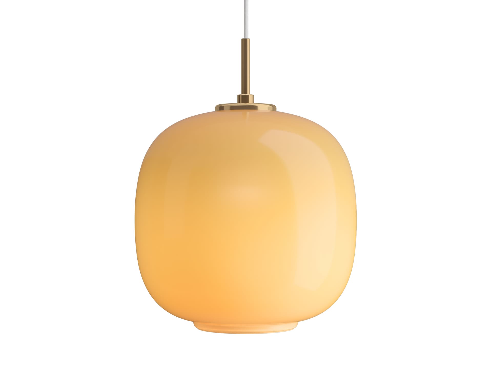 vl45 radiohus suspension lamp / 9.8" diameter - amber