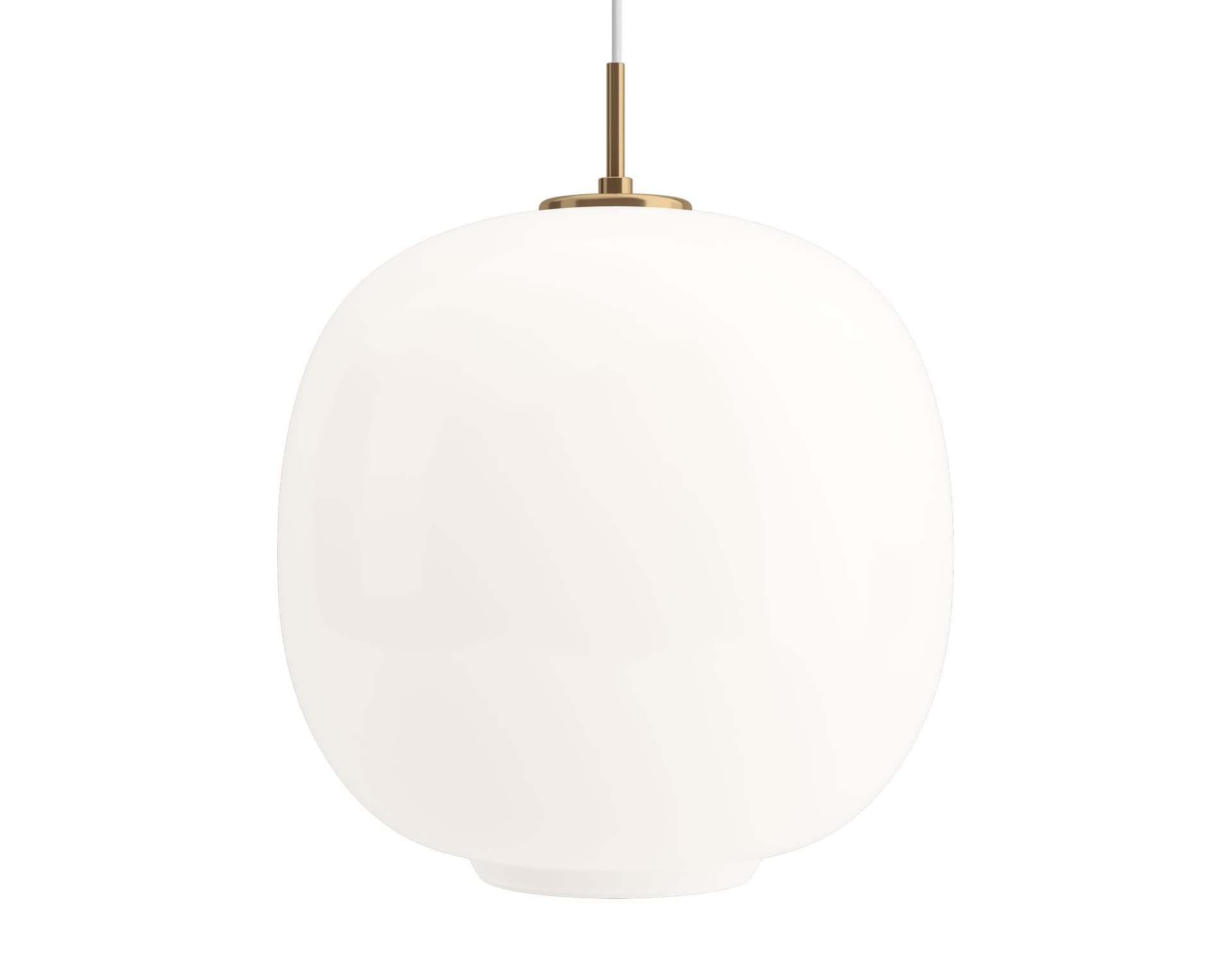 vl45 radiohus suspension lamp / 14.6" diameter - opal white