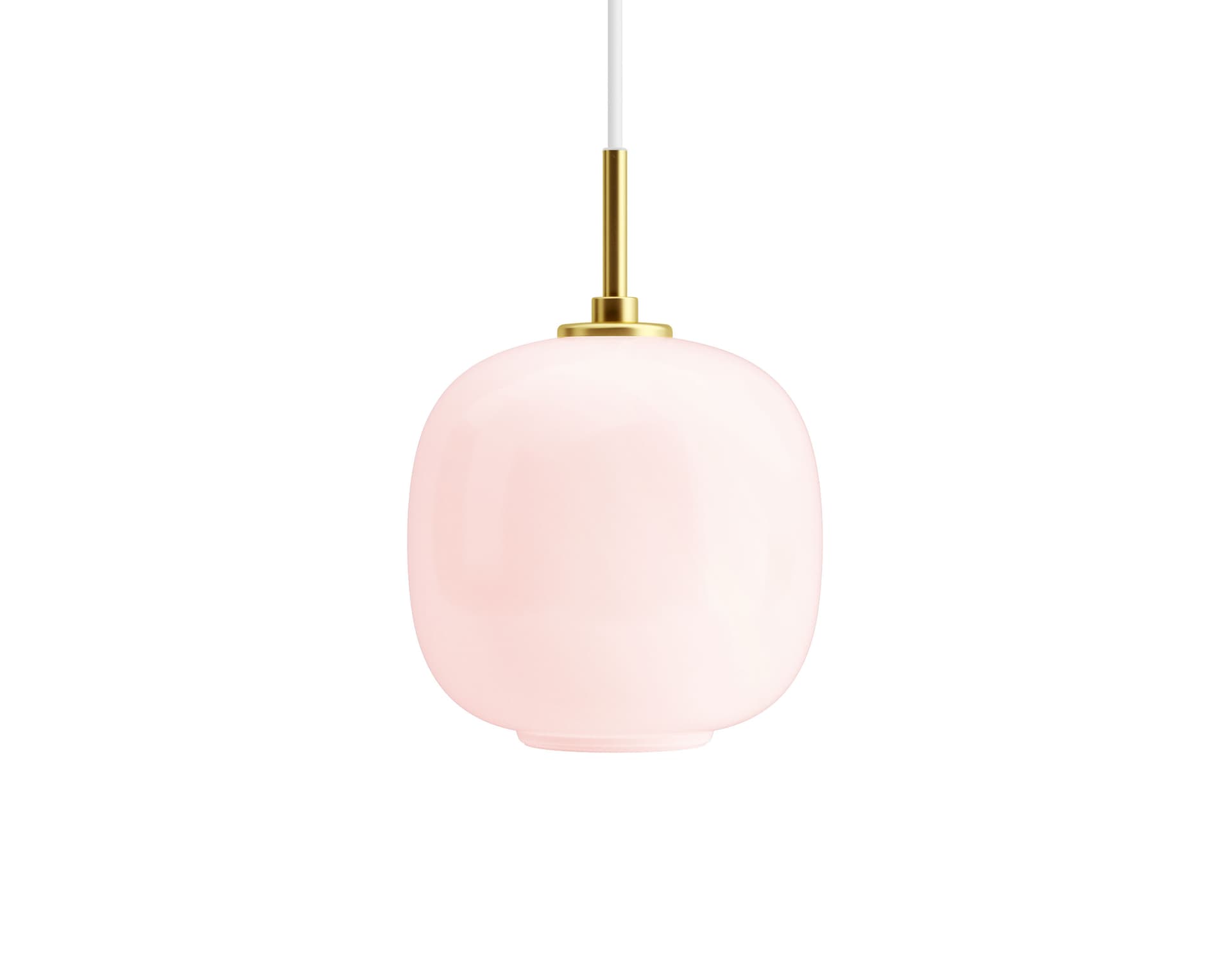 vl45 radiohus suspension lamp / 6.9" diameter - pale rose