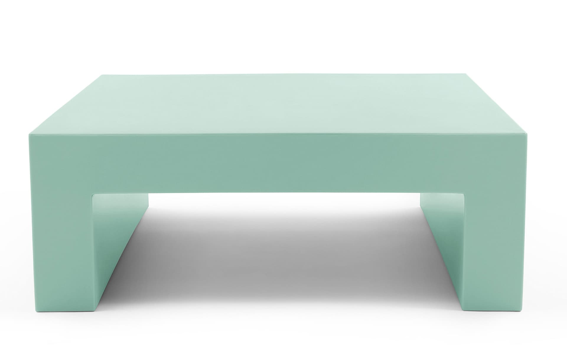 vignelli low table / celadon