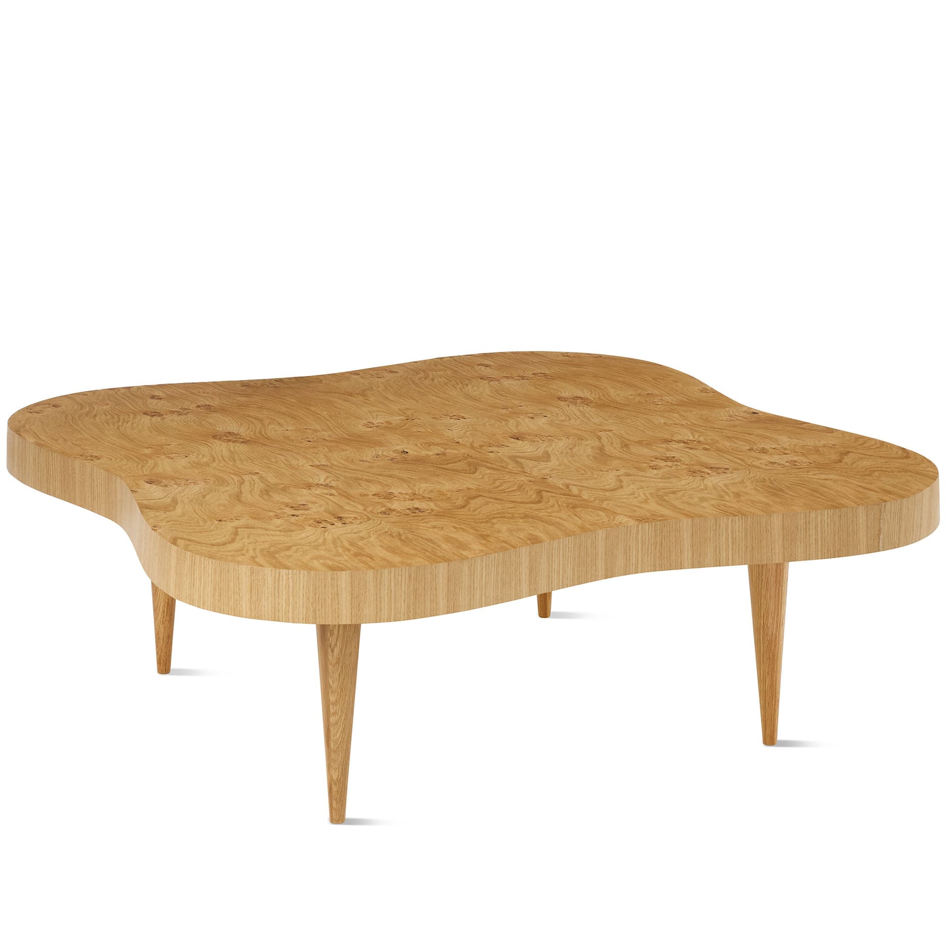 Rohde Paldao Coffee Table / white oak burl